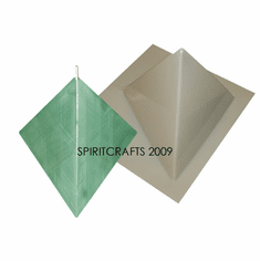 PYRAMID CANDLE MOLD, 3 SIDE (5 7/8" HT, 1 PC)