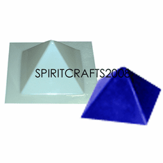 PYRAMID CANDLE / SOAP MOLD, SINGLE WELL (3" x 2")