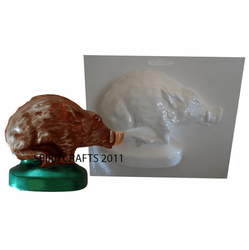 RAZORBACK PLASTER CASTING MOLD (6.5" x 5")