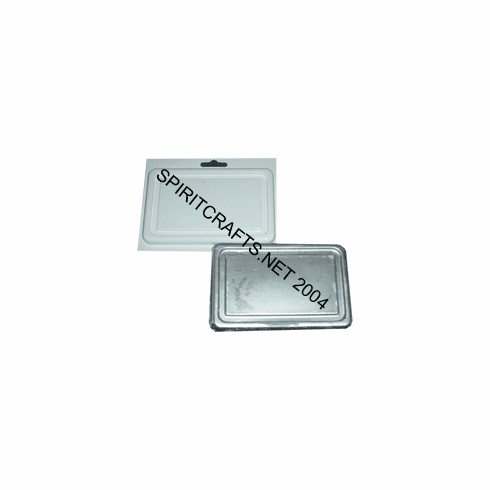 RECTANGLE CANDLE TRAY PLASTER MOLD (2" X 4" MAX)