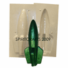 ROCKET SHIP CANDLE <br> MAKING MOLD <br> (7.5" HT x 3.25")