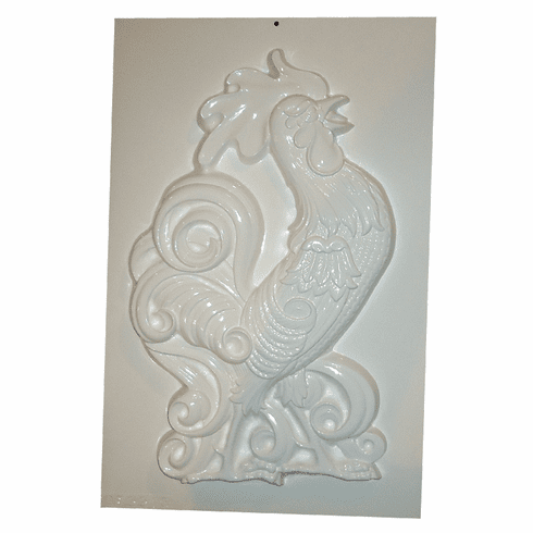 ROOSTER PLASTER <br>CASTING MOLD (XL) <br>12" x 19.25"