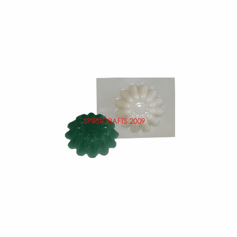 ROSETTE WAX TART<BR> MOLD (2.25" DIAMETER)