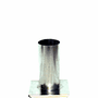 ROUND METAL CANDLE MOLD, 2" x 4.5" (8 oz)