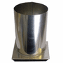 ROUND METAL CANDLE MOLD, 3" x 4" (14 oz)