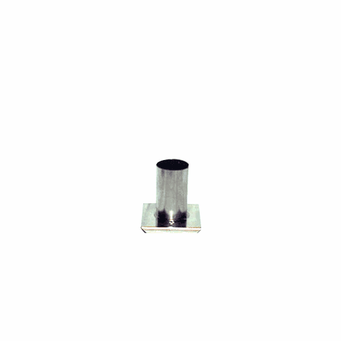 ROUND METAL MOLD, 2" x 3.5" (6 oz)