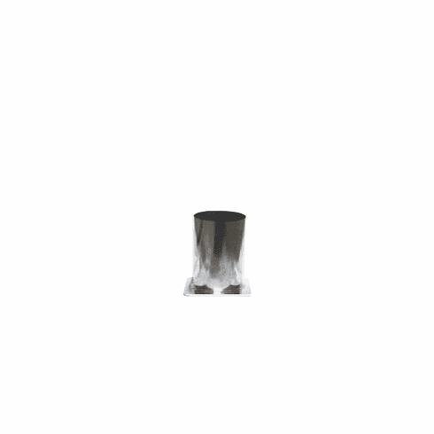 ROUND METAL MOLD, 6" x 6.5" (5 lb 10 oz)