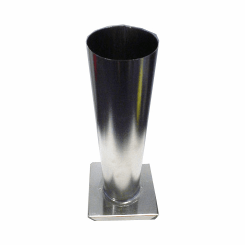 ROUND TAPER MOLD, 2" x 3" x 6.5" (13.5 oz)