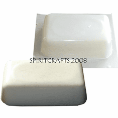 ROUNDED 1 LB WAX <br> BLOCK MOLD<br> (5.75" x 3.5" x 2" DEEP)