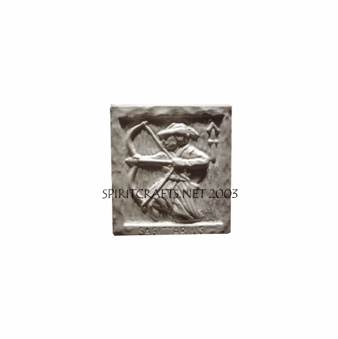 SAGITTARIUS PLASTER MOLD (4.25" x 4.5")