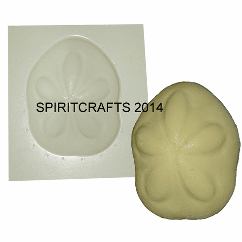 SAND DOLLAR SOAP / CANDLE MOLD (3.75" x 1.25" DEEP)