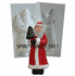 SANTA AND <br>CHRISTMAS TREE <br>CANDLE MOLD<br> (7.5", 11 oz)
