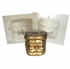 SANTA FACE PILLAR<br> CANDLE MOLD<br> (2 7/8" HT, 11 oz)