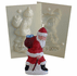 SANTA WITH CANE <br>CANDLE MOLD<br> (5" HT, 4 oz)