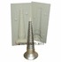 SCREW CANDLE MAKING MOLD (6" HT, 3 oz)