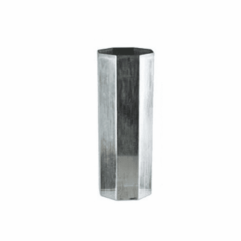 SEAMLESS ALUMINUM OCTAGON CANDLE MOLD (3" X 9.5")