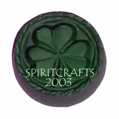 SHAMROCK SOAP MOLD, 3 WELL