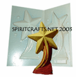 SHOOTING STAR CANDLE MOLD (5.75" HT, 5.25 oz)