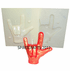 SIGN LANGUAGE I LOVE YOU CANDLE MOLD (3.75" HT, 2.5 oz)