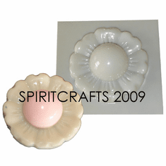 SINGLE FLOWER SOAP MAKING MOLD (3" DIA, 1 " DEEP)