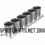 SIX UP VOTIVE CANDLE MOLD, 2 OZ (15 HR)