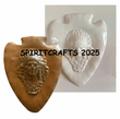 SMALL ARROWHEAD <BR> INDIAN PLASTER <BR> MOLD (5.75" HT)