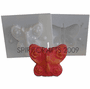 SMALL BUTTERFLY <BR>CANDLE MAKING MOLD<BR> (2.25" HT x 2.75")