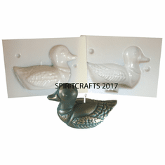 SMALL DUCK CANDLE <br> MAKING MOLD<br>  (2.5" HT, 4.5 oz)