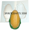 SMALL EAR OF CORN CANDLE MOLD (3.25" HT, 4 oz)