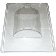 SMALL HALF ROUND SOAP LOAF MOLD (5" x 4 3/8" x 2") 