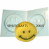 SMALL HAPPY FACE CANDLE MOLD (3.25" HT, 7 oz)