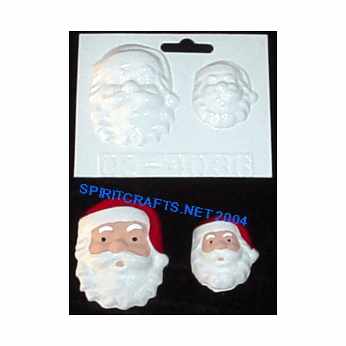 SMALL SANTA FACE, 2 ON 1
