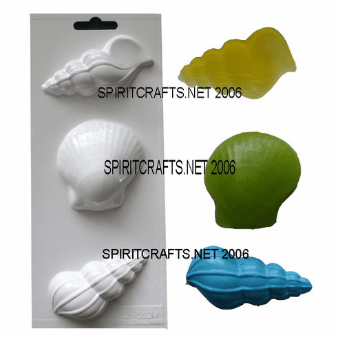 SOAP MOLD, THREE SHELLS