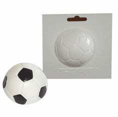 SOCCER BALL PLASTER CRAFT MOLD (2.5" DIA)