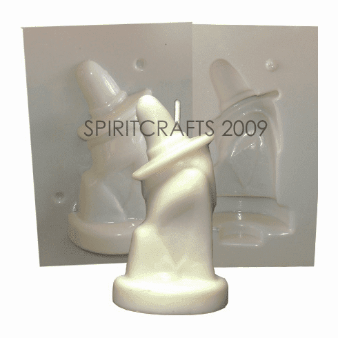SOMBRERO MAN CANDLE MOLD (5", 8 oz)