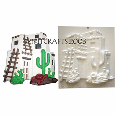 SOUTHWEST HOUSE / PUEBLO PLASTER CRAFT MOLD