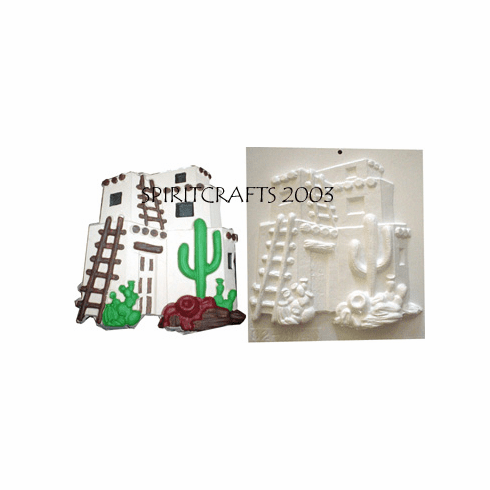 SOUTHWEST HOUSE / PUEBLO PLASTER CRAFT MOLD