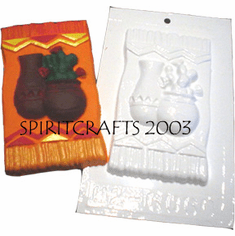 SOUTHWEST POTTERY PLAQUE PLASTER CRAFT MOLD