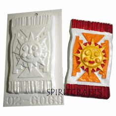 SOUTHWEST SUN PLAQUE PLASTER MOLD