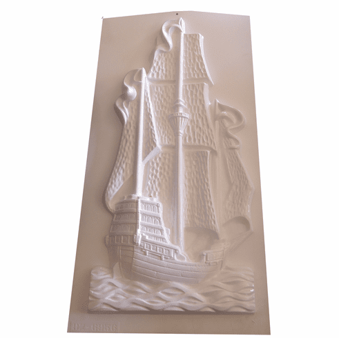 SPANISH GALLEON PLASTER MOLD (XL) (14" x 29.25")