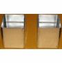 SQUARE VOTIVE CANDLE MOLD, SEAMLESS ALUMINUM