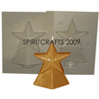 STAR ON PEDESTAL CANDLE MOLD (4.25" HT, 4.5 oz)