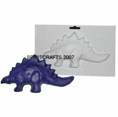 STEGOSAURUS PLASTER CASTING MOLD (7.75" X 4")