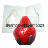 STRAWBERRY CANDLE MOLD (3.5", 7 oz)