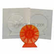 SUN ON PEDESTAL CANDLE MOLD (4.25" HT, 6 oz)