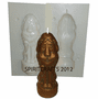 TALL LION<BR> CANDLE MAKING MOLD<BR> (6.5" HT, 9 oz)