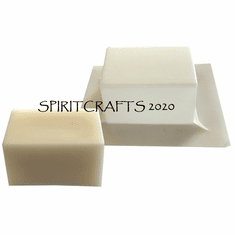 TALL RECTANGLE WAX <BR> BLOCK MOLD <BR> 3.5" x 2.25" x 2.25" DEEP