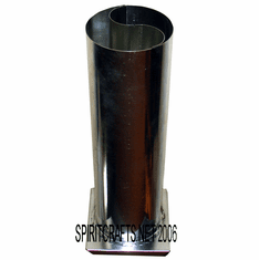 TALL YIN YANG PILLAR METAL CANDLE MOLD (12.5" HT)