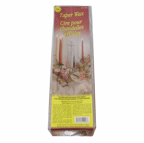TAPER / DIPPING WAX, 4 LB BLOCK