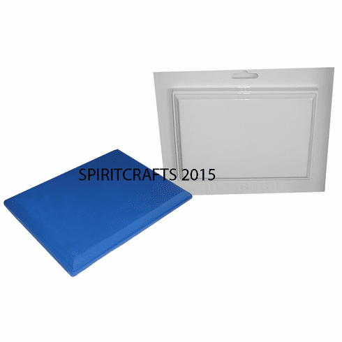 TAPERED RECTANGLE TRAY PLASTER MOLD (5" x 7")